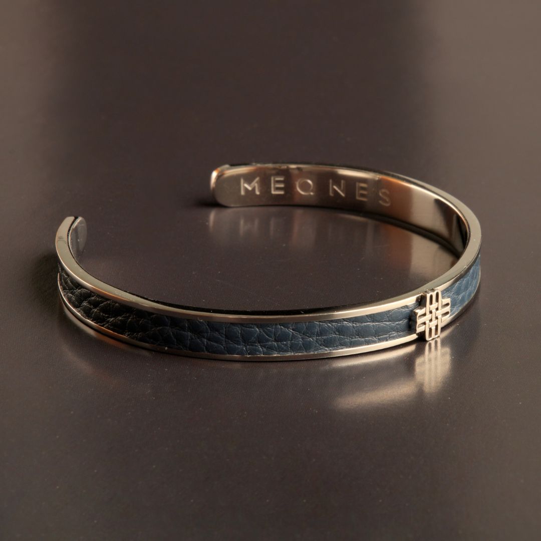 Bracelet Signature Meqnes - Vagues au Clair de Lune