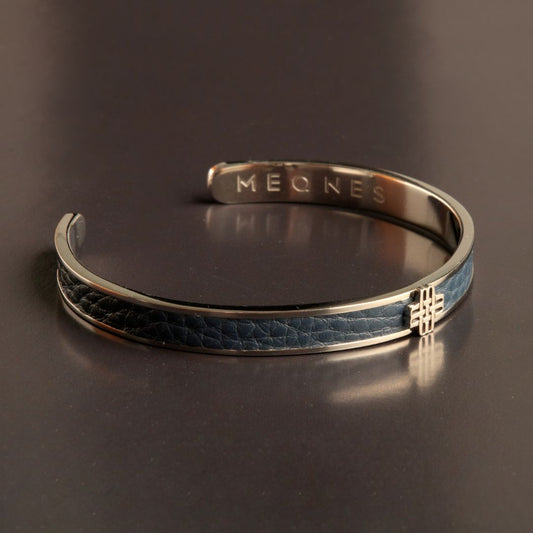 Bracelet Signature Meqnes - Vagues au Clair de Lune
