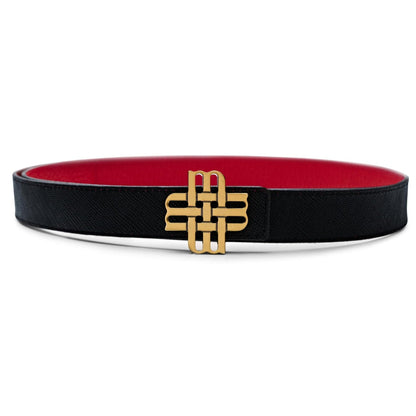 Coffret cadeau ceinture réversible 25mm + deux boucles interchangeables