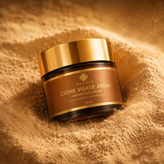 Crème Visage à l'Argan ✦ Anti-Âge & Éclat