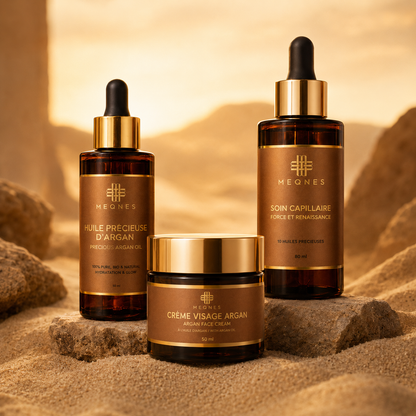 Crème Visage à l'Argan ✦ Anti-Âge & Éclat